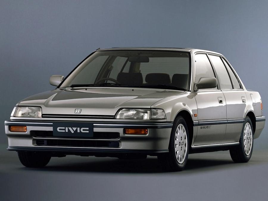  Honda Civic Sedan 1987 года  (JP) (фото 4 из 5)